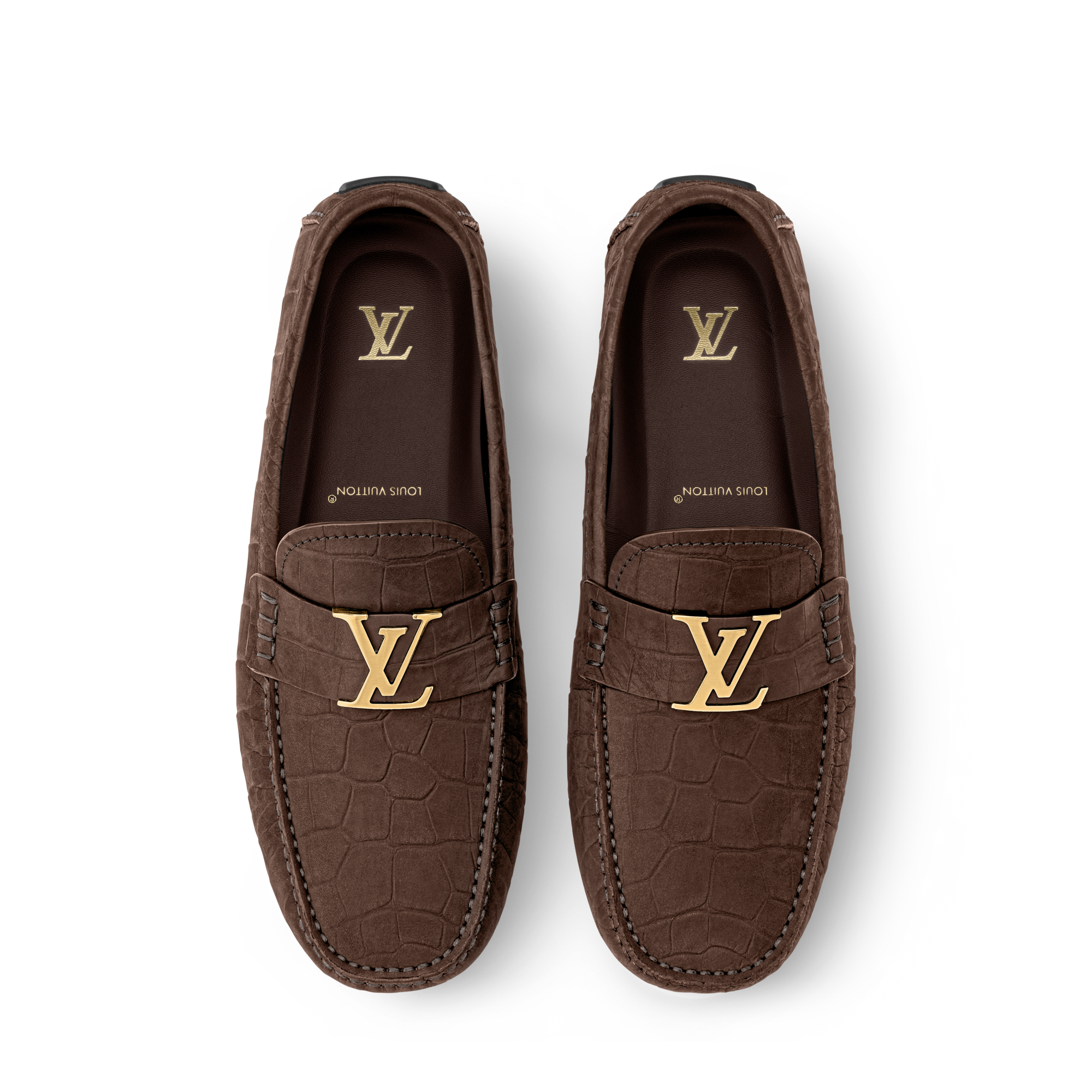 LOUIS VUITTON ブラック モカシン LV モンザ モカシン |ルイ・ヴィトン 公式サイト - 1AIYJM